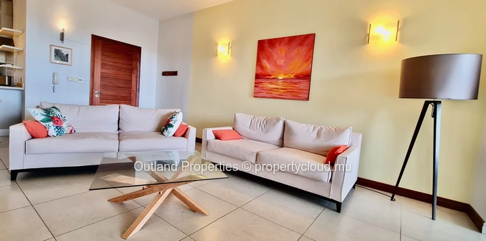Appartement avec vue sur la baie de Tamarin et les montagnes